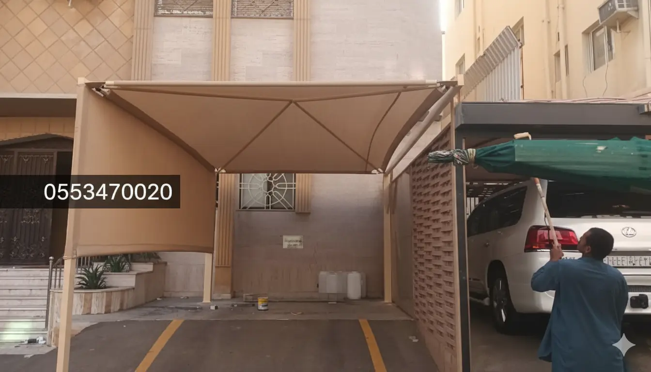 مظلات سيارات